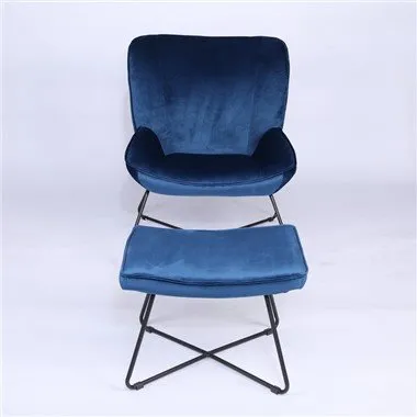 Aksan Chèz ak Footrest