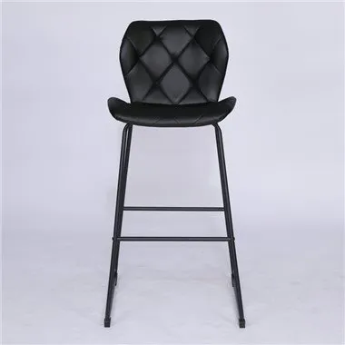 Leather Counter Wotè tabouret